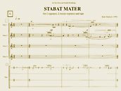 Stabat Mater score example